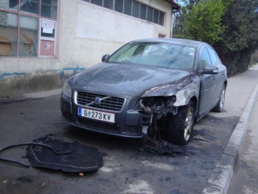 Incendiu la CET: a ars un autoturism